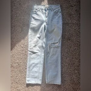 Abercrombie ultra high rise ankle straight- size 2 short curve love